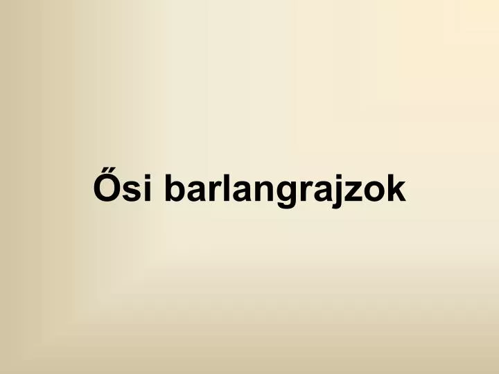 si barlangrajzok