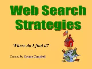 Web Search Strategies