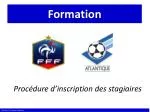 Formation - slide 1