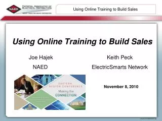 Using Online Training to Build Sales