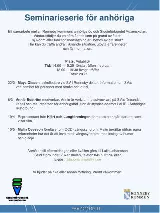 seminarieserie f r anh riga