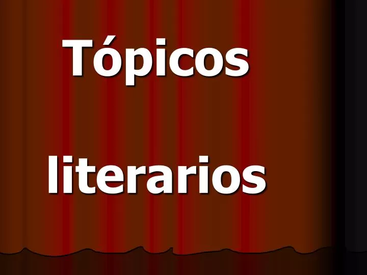 t picos literarios