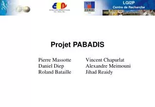 Projet PABADIS