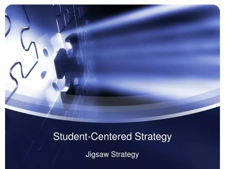 student centered strategy