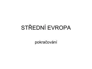 st edn evropa