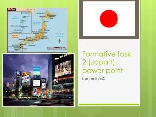 Formative task 2 (Japan) power point
