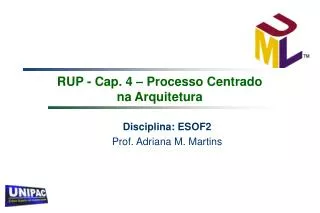 rup cap 4 processo centrado na arquitetura