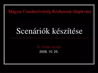 scen ri k k sz t se