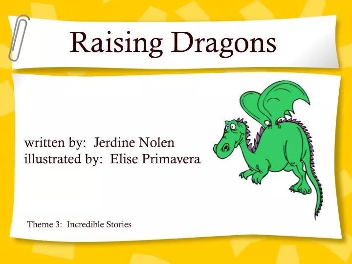 raising dragons