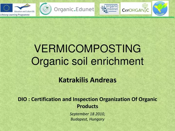 vermicomposting organic soil enrichment