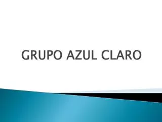 grupo azul claro