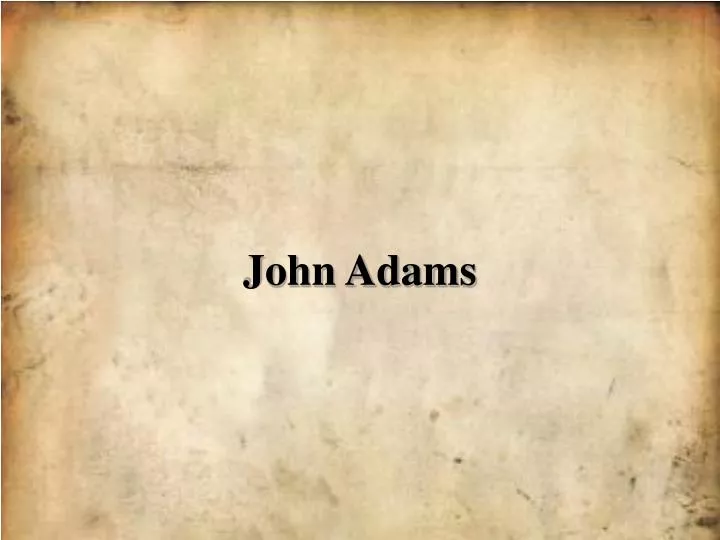 john adams