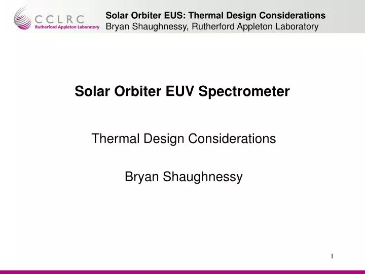 solar orbiter euv spectrometer