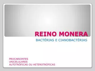 reino monera
