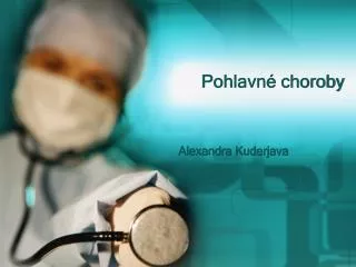 pohlavn choroby