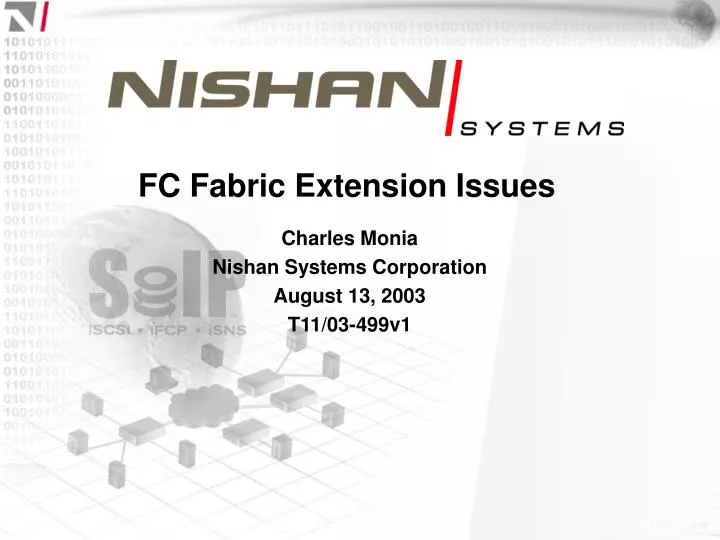 fc fabric extension issues