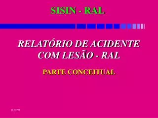 relat rio de acidente com les o ral