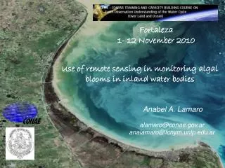 Use of remote sensing in monitoring algal blooms in inland water bodies