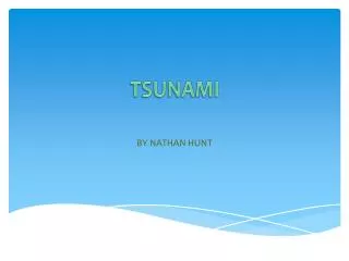 TSUNAMI