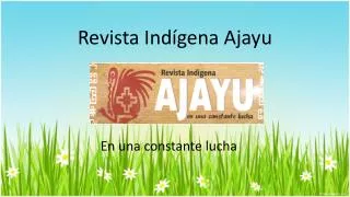 revista ind gena ajayu