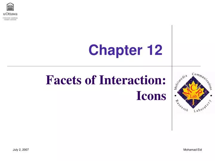 facets of interaction icons