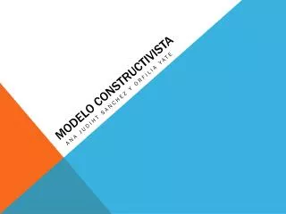 modelo constructivista
