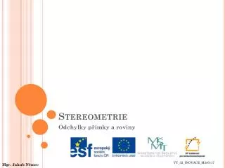 stereometrie