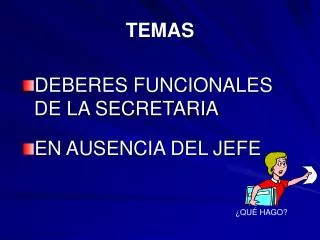 temas