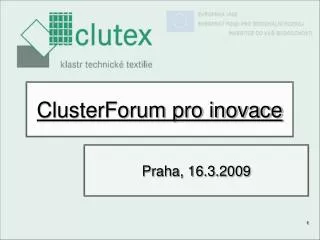 clusterforum pro inovace