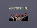 KEPEMIMPINAN - slide 1