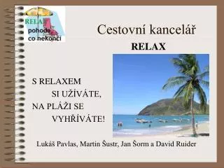 cestovn kancel