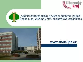 st edn odborn kola a st edn odborn u ili t esk l pa 28 jna 2707 p sp vkov organizace
