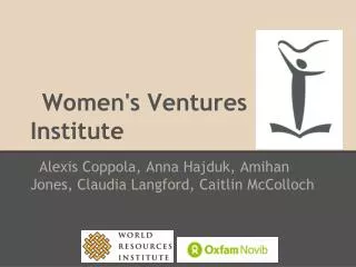 Women's Ventures Institute