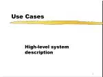 Use Cases - slide 1