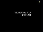 HOMENAJE A LA - slide 1
