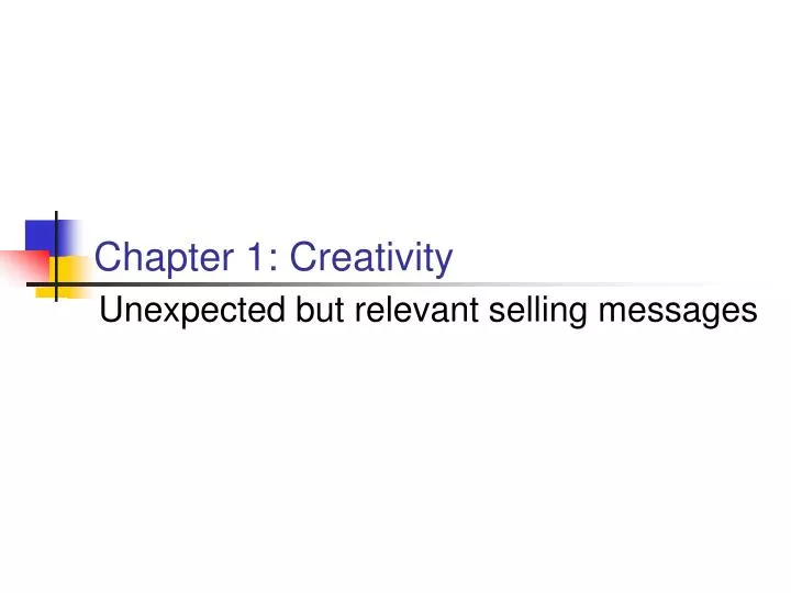 chapter 1 creativity