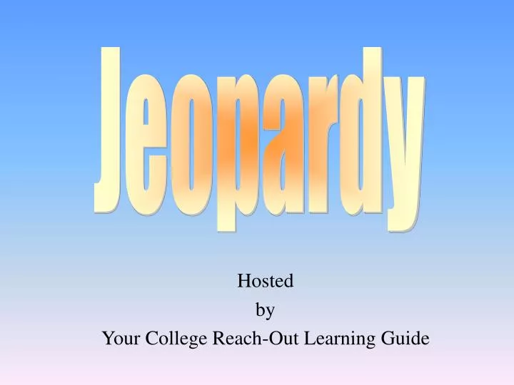 hosted by your college reach out learning guide