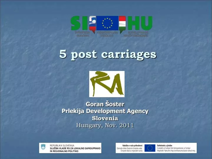 5 post carriages