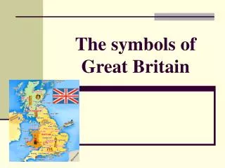 The symbols of Great Britain