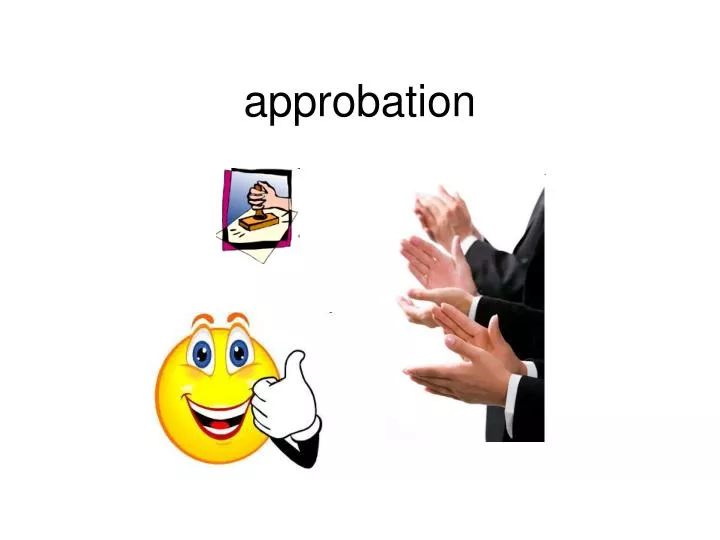 approbation