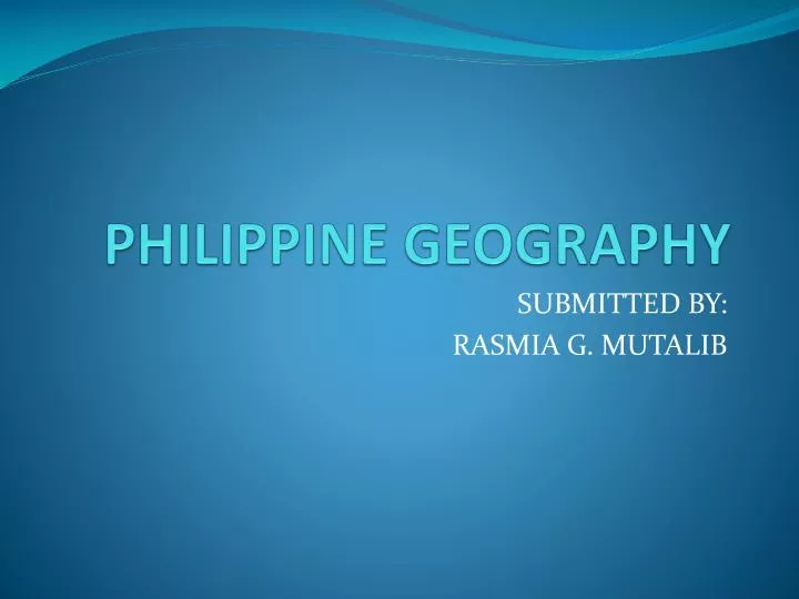 philippine geography