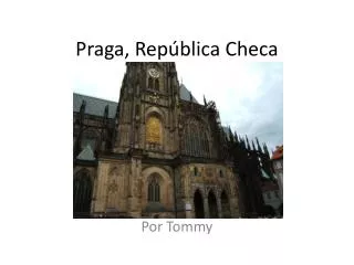 praga rep blica checa