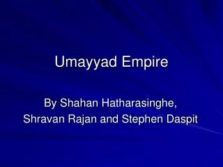 Umayyad Empire