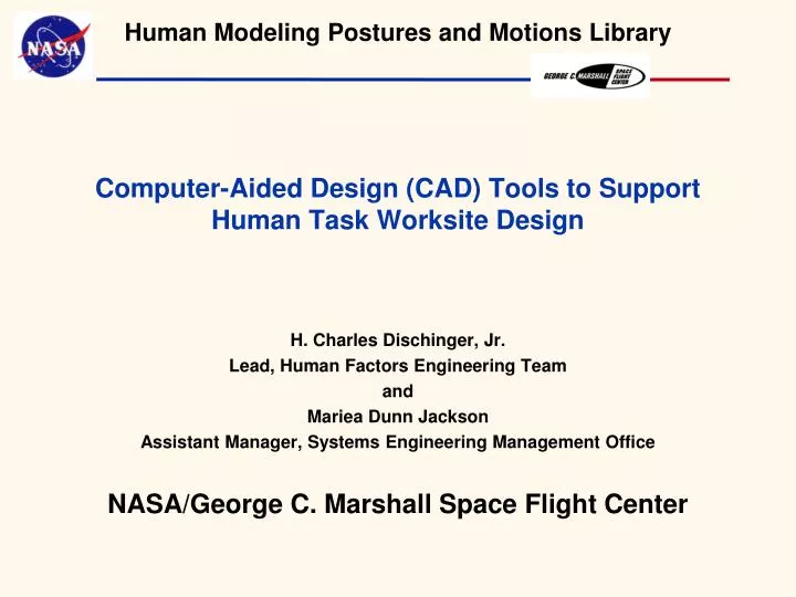 computer aided design cad tools to support human task worksite design