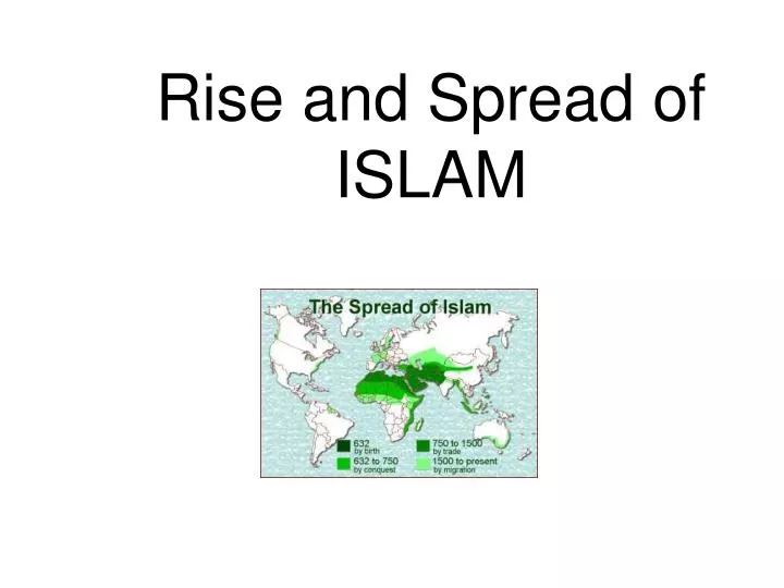 rise and spread of islam