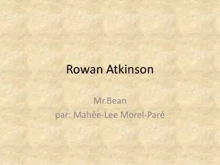 rowan atkinson