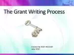 The Grant Writing Process - slide 1