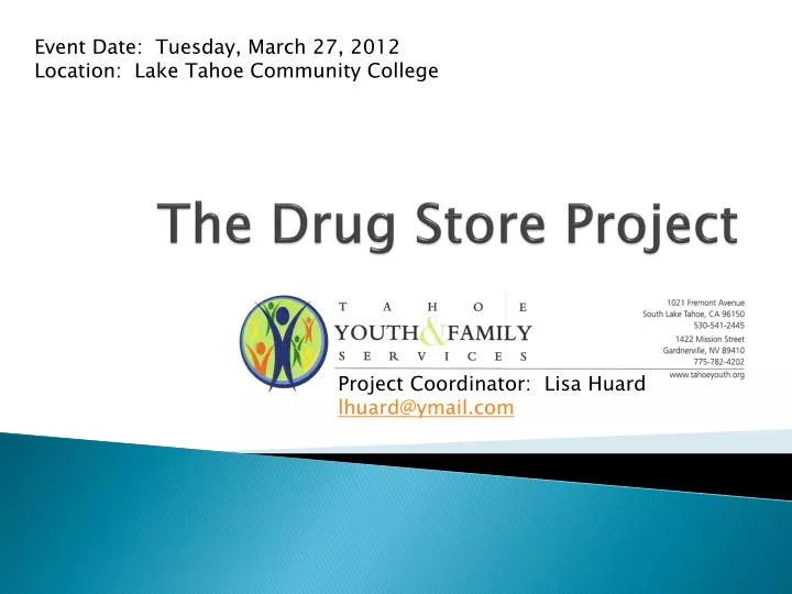 the drug store project