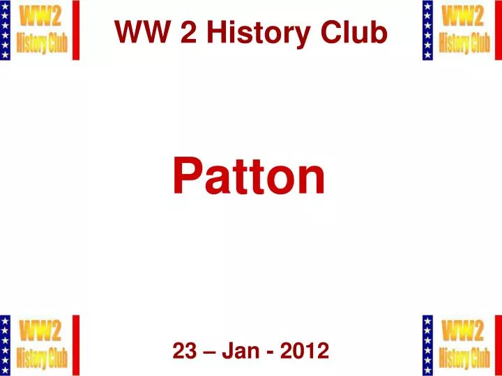 ww 2 history club