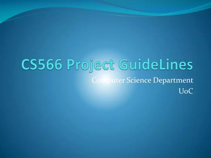 cs566 project guidelines